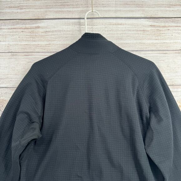 Vintage Patagonia R1 Flash Full Zip Pullover Jacket Mens Large Black Made in USA - Picture 3 of 12
